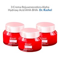 3 Crema Rejuvenecedora Alpha Hydroxy Acid Aha-Bha Dr. Rashel